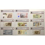 Zestaw banknotów PRL i druków banknotopodobnych + Rumunia (38szt)