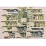 Zestaw banknotów PRL i druków banknotopodobnych + Rumunia (38szt)