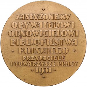 Medal Franciszek Prus Biesiadecki 1931 - rzadki