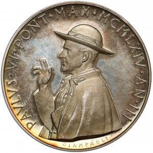 Watykan, Papież Paweł VI, Medal 1965 - Anno III