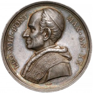 Watykan, Papież Leon XIII, Medal 1897 - Anno XX