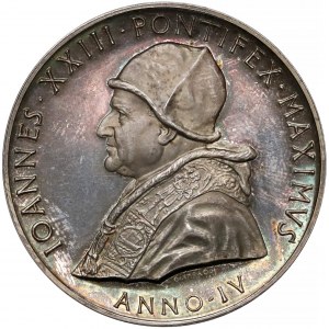 Watykan, Papież Jan XXIII, Medal 1961 - Anno IV