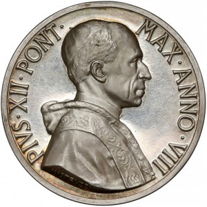 Watykan, Papież Pius XII, Medal 1946 - Anno VIII