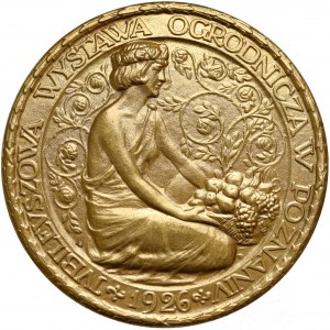Medal Wystawa Ogrodnicza Poznań 1926 - piękny