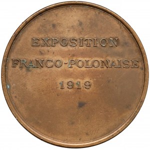 Medal Wystawa Polsko-Francuska 1919 / Maria Leszczyńska