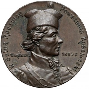 Medal T. Kościuszko, 100. rocznica Powstania Kościuszkowskiego 1894