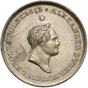 Medal, Aleksander I - Polska swojemu dobroczyńcy 1826