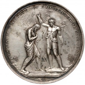 Medal na pamiątkę chrztu 1844 (G.M.)