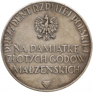 Medal SREBRO Ignacy Mościcki 1937