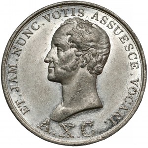 Medal książę Adam Czartoryski - A.X.C.