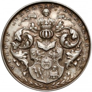 Śląsk, WROCŁAW, Medal Stowarzyszenie Canaria 1925 (Oertel)