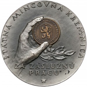 Czechosłowacja, Medal Mennicy w Kremnicy za Zasługi 1978