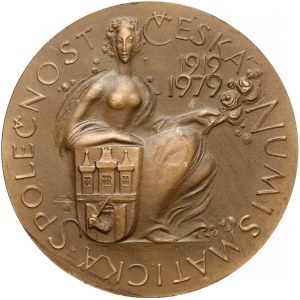 Czechosłowacja, Medal Towarzystwa Numizmatycznego 1919-1979