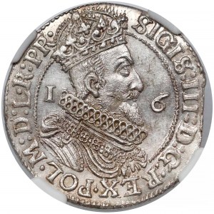 Zygmunt III Waza, Ort Gdańsk 1623 - data skrócona - piękny