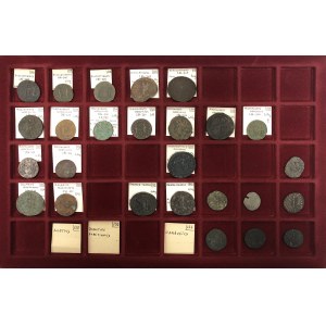 Roman Empire, lot of twenty-six (26) AE issues, III - IV century A.D.