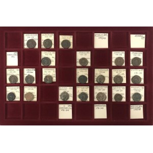 Roman Empire, lot of 21 AE tetradrachms from Alexandria, III century A.D.