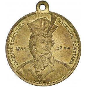 Medal T. Kościuszko, 100-lecie Bitwy pod Racławicami 1894