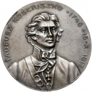 Medal Tadeusz Kościuszko - pochowany na Wawelu 1917