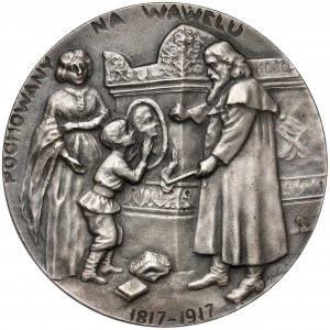 Medal Tadeusz Kościuszko - pochowany na Wawelu 1917