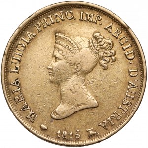 Italy, Parma, Maria Luisa of Parma, 20 Lire 1815