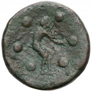 Sicily, Himera, AE Hemilitron (430-420)