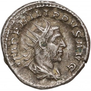 Roman Empire, Philip I The Arab (244-249) Antoninian, Column 