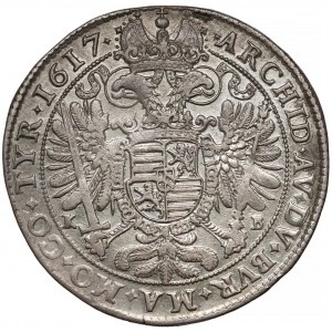 Hungary, Matthias of Austria, Half Thaler 1617 KB, Kremnica