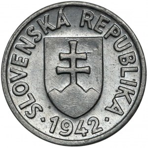 Słowacja, 5 halerzy 1942