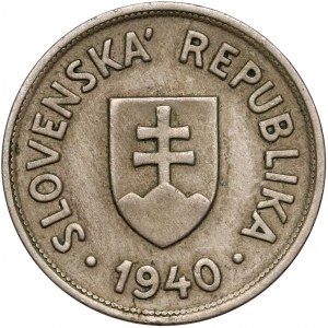 Słowacja, 50 halerzy 1940 - rzadki rocznik