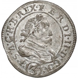 Austria, Graz, Ferdinand II, 3 Kreuzer 1628