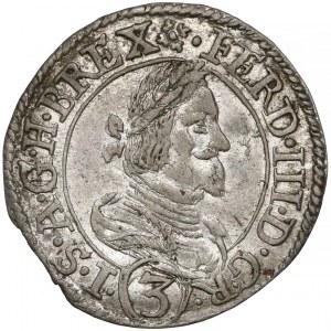 Austria, Graz, Ferdynand III, 3 krajcary 1637