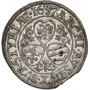Austria, Graz, Ferdynand III, 3 krajcary 1637