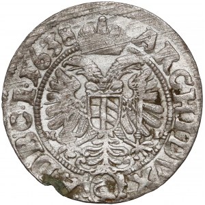 Śląsk, Ferdynand III, 3 krajcary 1638 MI, Wrocław