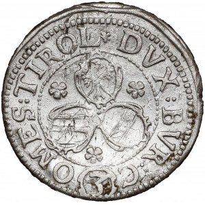 Austria, Tyrol, Leopold I, 3 krajcary bez daty
