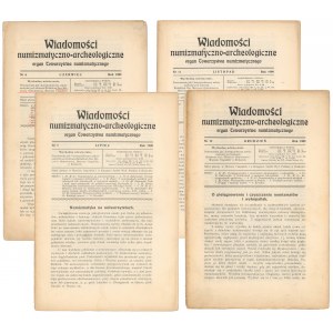 WNA 1909 nr 6, 7, 11 i 12 (4szt)