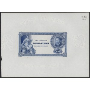 Switzerland, Orell Fussli, 100 (francs) - TEST note