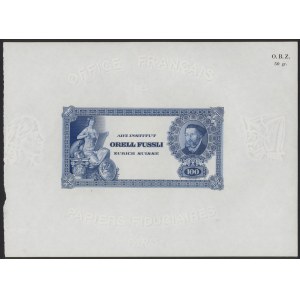 Szwajcaria, Orell Fussli, 100 (francs) - banknot reklamowy 
