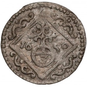 Śląsk, Ferdynand III, Grosik 1650 GG, Cieszyn