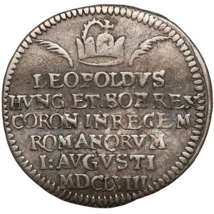 Węgry, Leopold I, Żeton koronacyjny 1668