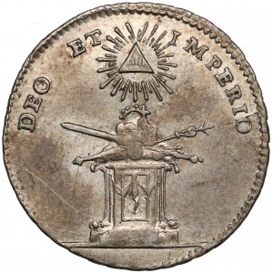 Austria, Franz I, Coronation token 1745