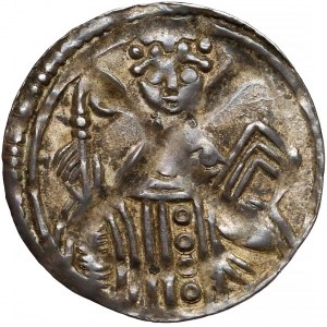 Germany, Köln Erzbistum, Denar Rees (1156-1167)