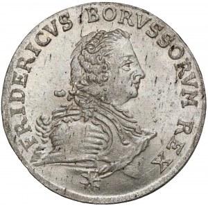 Prusy, Fryderyk II, 1/6 talara 1752