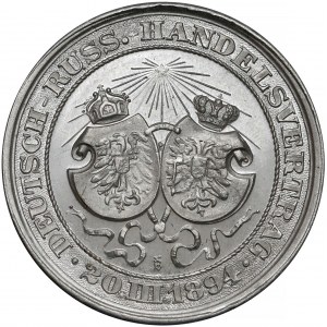 Niemcy / Rosja, Medal umowa handlowa 20 III 1894