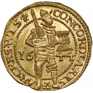 Niderlandy, Fryzja Zachodnia, Dukat 1644 - piękny