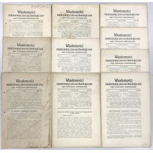 WNA 1910 nr 3-12 (10szt)