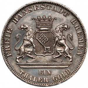 Niemcy, Brema, Talar 1865 - Zawody Strzeleckie
