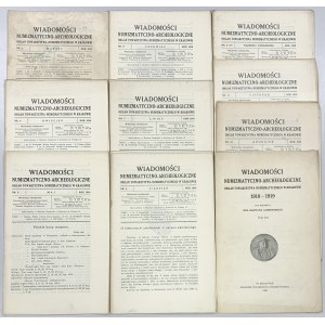 WNA 1918 nr 3-12 (9szt)