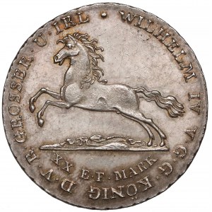 Niemcy, Brunszwik-Wolfenbüttel, Wilhelm IV, 16 groszy 1831