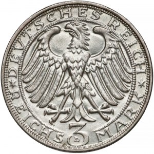 Niemcy, Republika Weimarska, 3 marki 1928