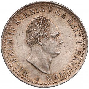Niemcy, Hannover, Wilhelm IV, Talar 1836